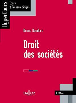 portada Droit des Sociétés (Hypercours)