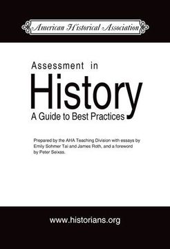 portada Assessment in History: A Guide to Best Practice (Students and Professional Concerns) (en Inglés)