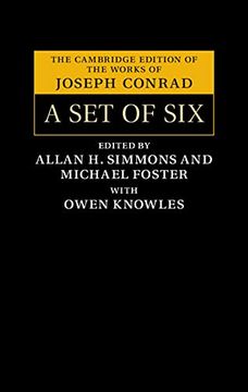 portada A set of six (The Cambridge Edition of the Works of Joseph Conrad) (en Inglés)