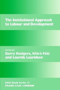 portada the institutional approach to labour and development (in English)