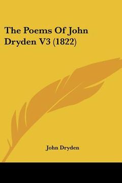 portada the poems of john dryden v3 (1822) (en Inglés)