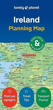 portada Lonely Planet Ireland Planning map