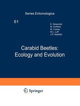 portada carabid beetles: ecology and evolution (in English)
