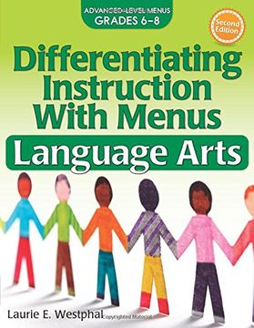 portada Differentiating Instruction with Menus: Language Arts (Grades 6-8)
