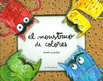 portada El Monstruo de Colores (Edición Pop-Up) (Pop up Cuentos Flamboyant) Edición en Español (libro en Inglés)