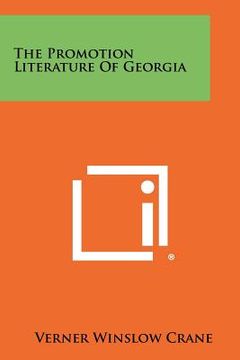portada the promotion literature of georgia (in English)