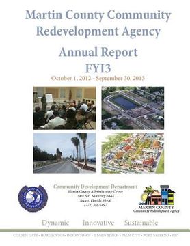 portada Martin County Community Redevelopment Agency Annual Report FY13 (en Inglés)