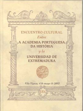 portada Encuentro cultural entre A Academia Portuguesa da História y la Universidad de Extremadura