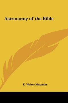 portada astronomy of the bible (en Inglés)