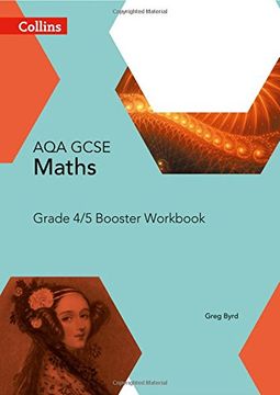 portada Collins GCSE Maths -- Aqa Foundation Booster Workbook: Targetting Grades 4/5 (en Inglés)