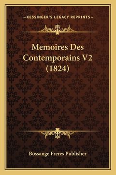 portada Memoires Des Contemporains V2 (1824) (en Francés)