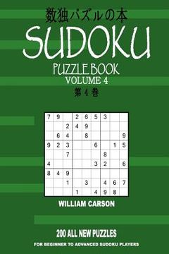 portada Sudoku Puzzle Book: Volume 4 (en Inglés)