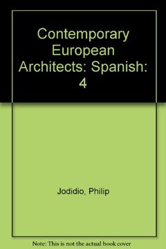 portada Contemporary European Architects: Spanish: 4