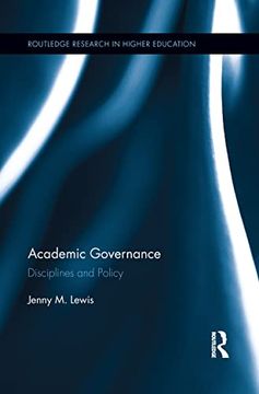 portada Academic Governance: Disciplines and Policy (in English)