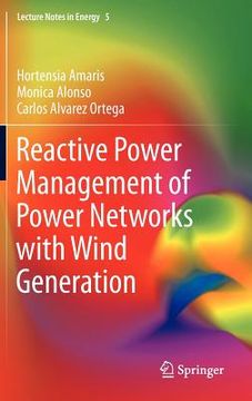 portada reactive power management of power networks with wind generation (in English)