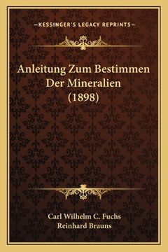 portada Anleitung Zum Bestimmen Der Mineralien (1898) (en Alemán)