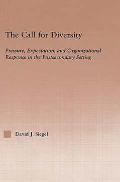 portada the call for diversity: pressure, expectation, and organizational response in the post-secondary setting