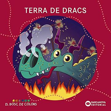 portada Terra de Dracs (Llibres Infantils i Juvenils - el Bosc de Colors) (en Catalá)