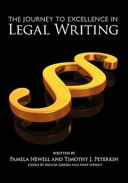 portada the journey to excellence in legal writing (en Inglés)