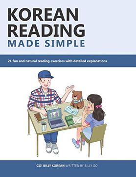 portada Korean Reading Made Simple: 21 fun and Natural Reading Exercises With Detailed Explanations (Korean Made Simple) (en Inglés)