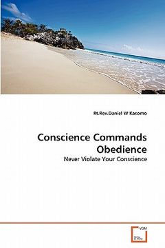 portada conscience commands obedience (en Inglés)