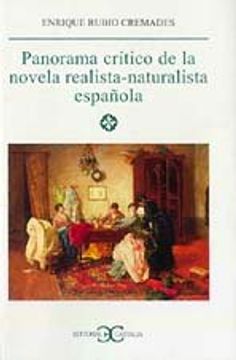 portada Panorama crítico de la novela realista-naturalista española                     . (LITERATURA Y SOCIEDAD. L/S.)