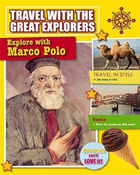 portada Explore With Marco Polo (Travel With the Great Explorers) (in English)