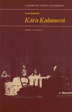 portada Leos Janácek: Kát'a Kabanová Paperback (Cambridge Opera Handbooks) (en Inglés)