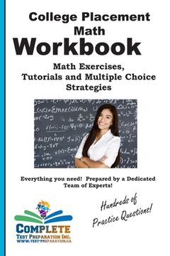 portada College Placement Math Workbook (en Inglés)