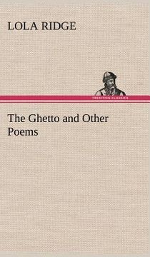 portada the ghetto and other poems
