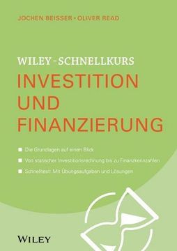 portada Wiley-Schnellkurs Investition und Finanzierung (en Alemán)