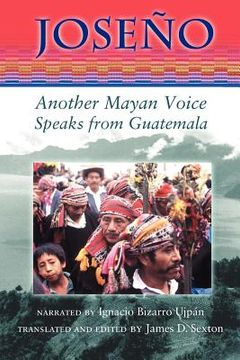 portada jose o: another mayan voice speaks from guatemala