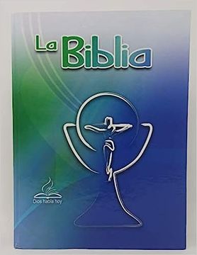 Libro La Biblia Dios Habla Hoy, Letra Gigante, Tapa Dura, Color Azul De ...