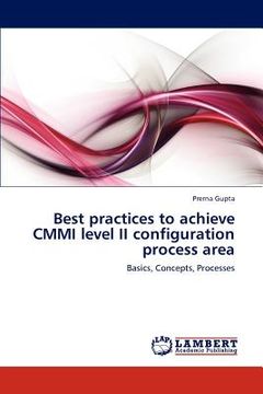 portada best practices to achieve cmmi level ii configuration process area (in English)