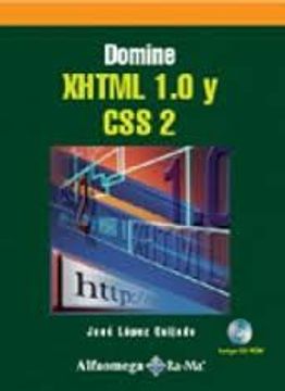 portada domine xhtml 1.0 y css2, c/cd