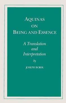 portada Aquinas on Being and Essence: A Translation and Interpretation