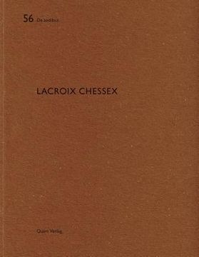 portada LaCroix Chessex: de Aedibus 56 (en Alemán)