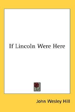 portada if lincoln were here (in English)