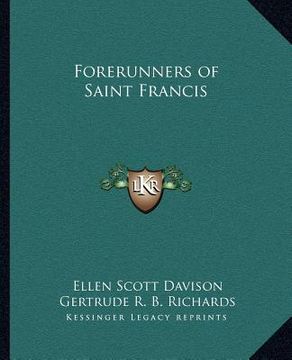 portada forerunners of saint francis