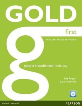 portada Gold First Maximiser with Key and Audio CD Pack (en Inglés)