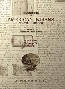 portada Handbook of American Indians Volume 4: North of Mexico (en Inglés)