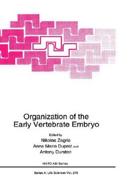 portada organization of the early vertebrate embryo (en Inglés)