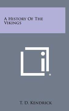 portada A History of the Vikings (en Inglés)