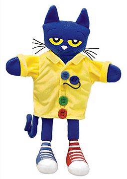 portada Merrymakers Pete the cat and his Four Groovy Buttons Hand Puppet, 14. 5-Inch (en Inglés)