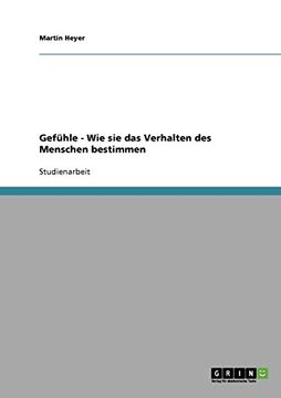 portada Gefühle - Wie sie das Verhalten des Menschen bestimmen (German Edition)