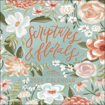 portada Scriptures and Florals 2025 Wall Calendar (en Inglés)