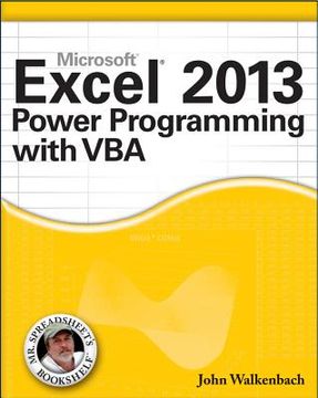 portada excel 2013 power programming with vba (en Inglés)