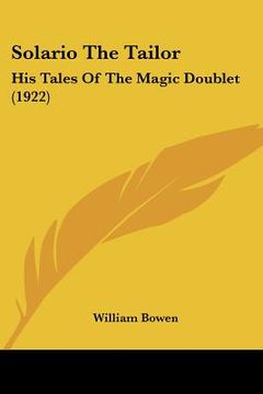 portada solario the tailor: his tales of the magic doublet (1922)