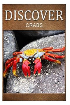 portada Crabs - Discover: Early reader's wildlife photography book (en Inglés)