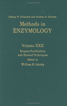 portada Enzyme Purification and Related Techniques, Volume 22 (Methods in Enzymology) (in English)